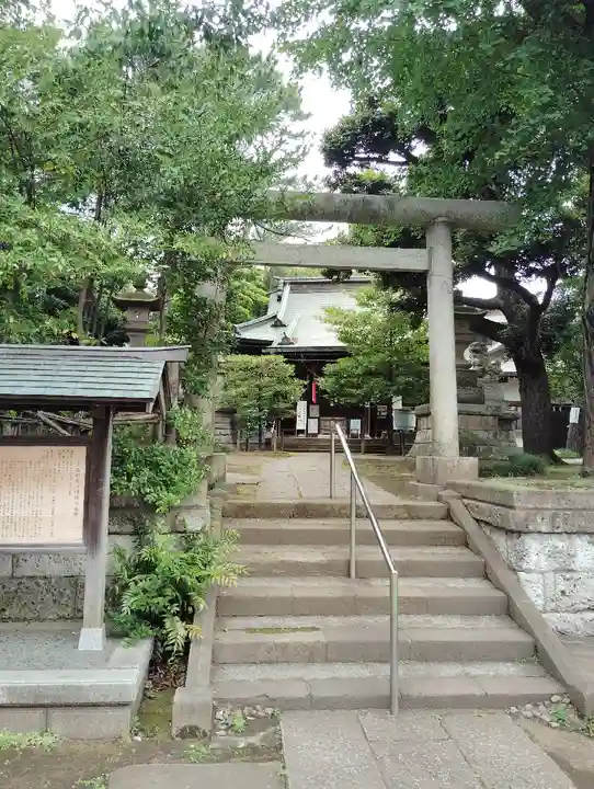 上高田氷川神社(東京都)