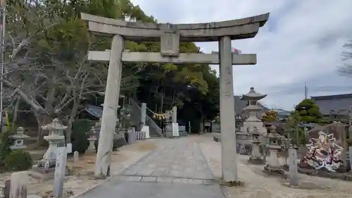 大瀧神社の鳥居