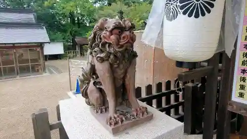 吉備津彦神社の狛犬