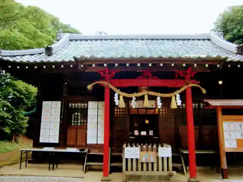 中山神社の本殿