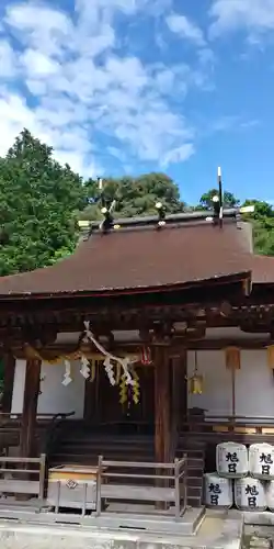 御上神社の本殿