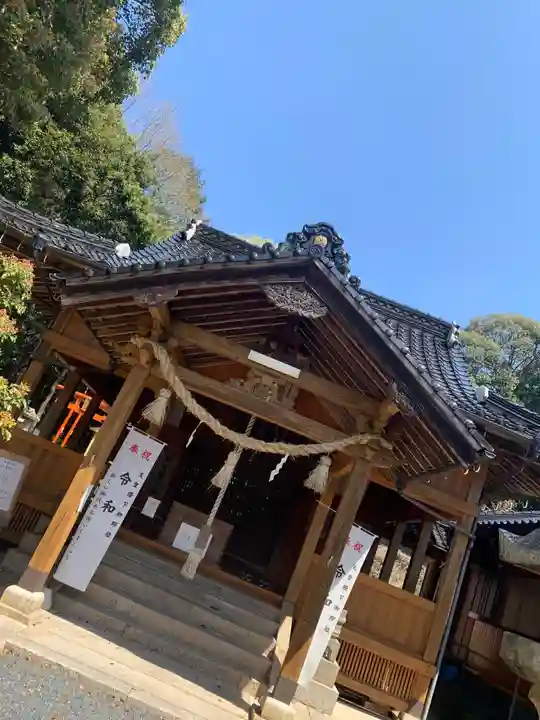 日吉神社の本殿・本堂