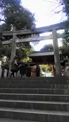 金王八幡宮の鳥居