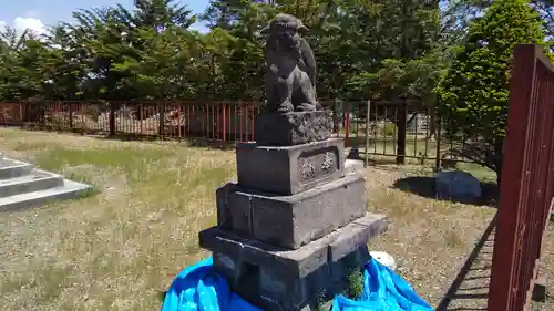 追分八幡神社の狛犬