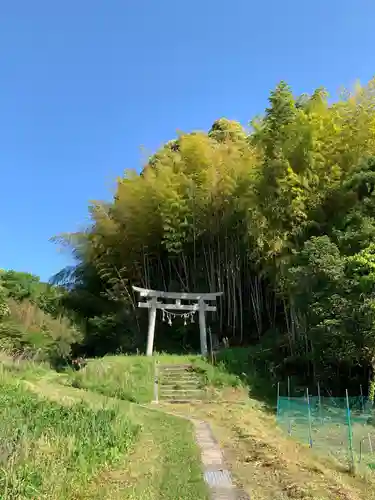 皇産霊神社の鳥居