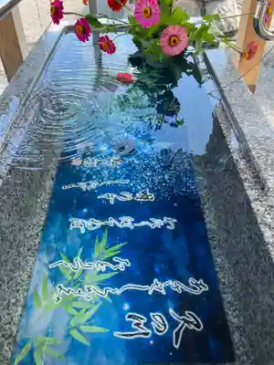 浅間神社の手水舎