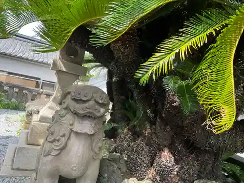 叶神社 (西叶神社)の狛犬