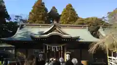 常陸第三宮　吉田神社の本殿