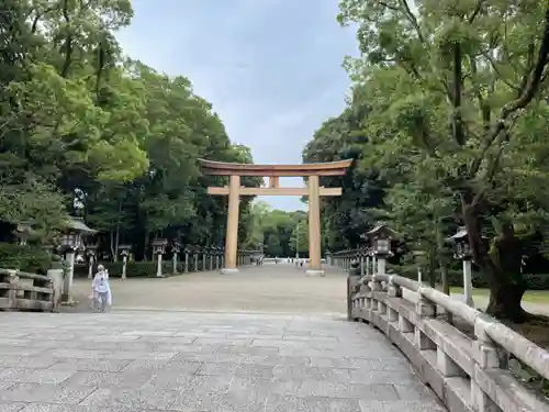 橿原神宮の鳥居