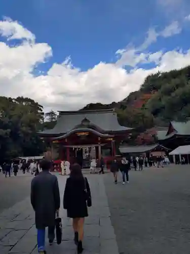 鶴岡八幡宮の庭園