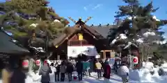 北見神社の本殿