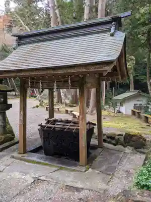 八幡神社(武芸八幡宮)の手水舎