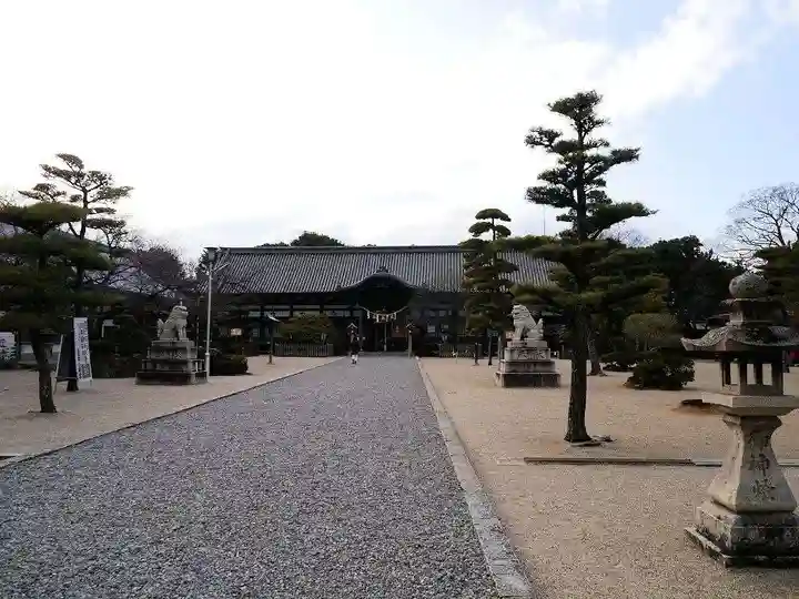 誉田八幡宮の本殿・本堂