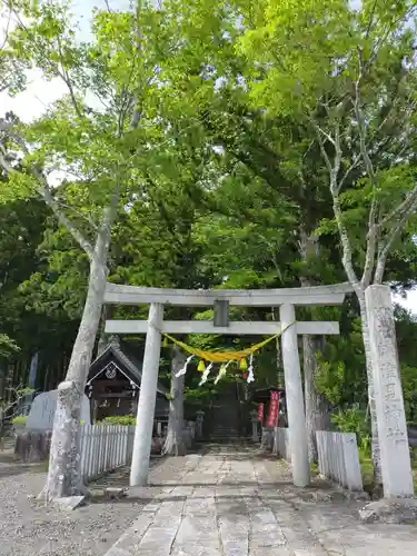 綿津見神社の鳥居