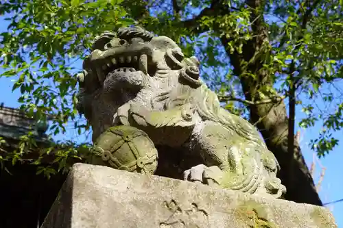 阿邪訶根神社の狛犬