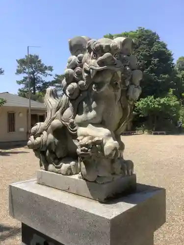 富部神社の狛犬