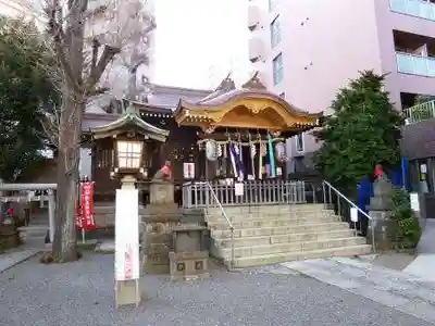 池尻稲荷神社の本殿・本堂
