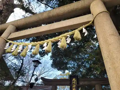 川越氷川神社の鳥居