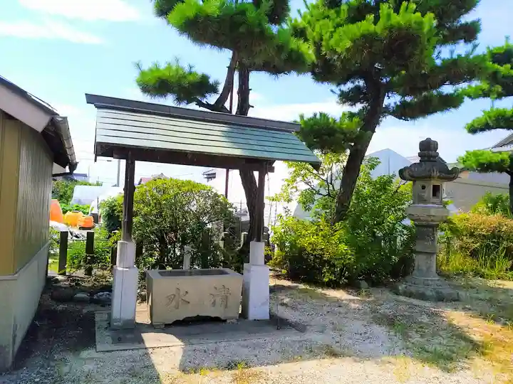 八幡社(男山八幡宮)の手水舎