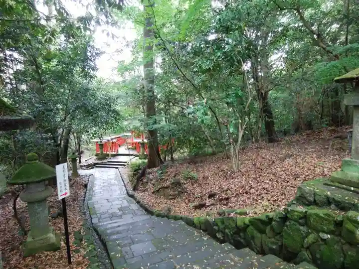 宇佐神宮の庭園