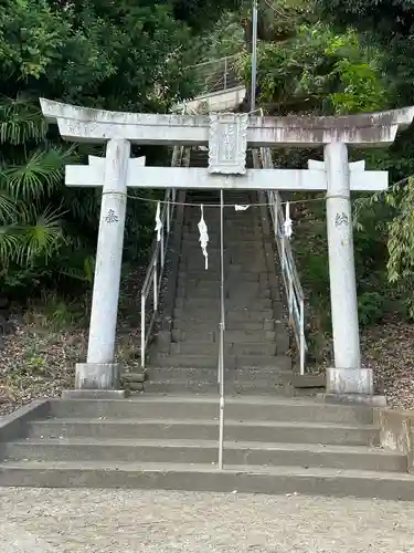 杉山神社の鳥居