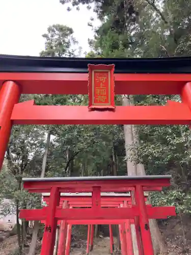 河上神社の鳥居