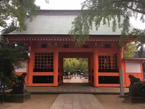 葛飾八幡宮の山門