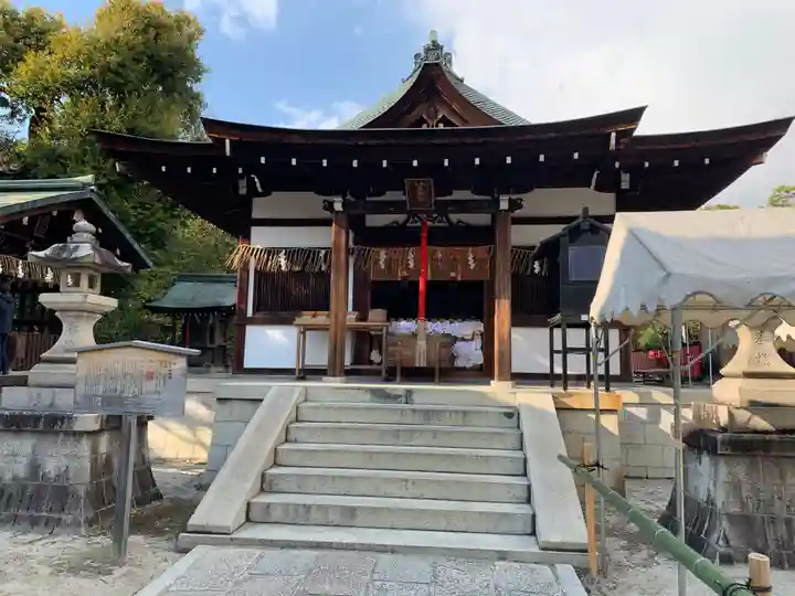 敷地神社(わら天神宮)の本殿・本堂
