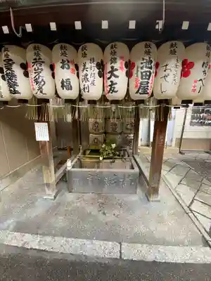 錦天満宮の手水舎