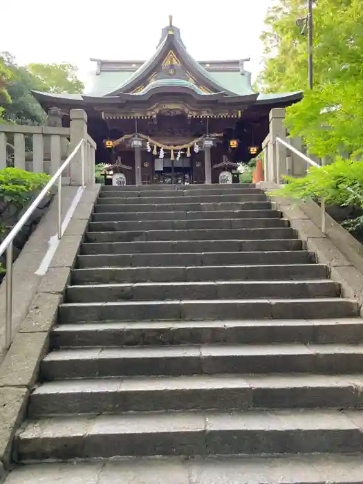 白旗神社の本殿