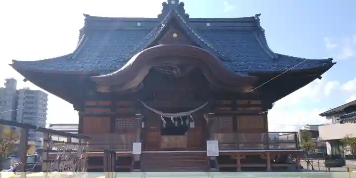 沼垂白山神社の本殿・本堂