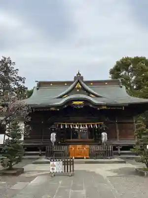 阿豆佐味天神社 立川水天宮の本殿・本堂