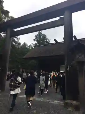 伊勢神宮外宮(豊受大神宮)の鳥居