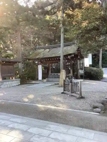 大縣神社の手水舎