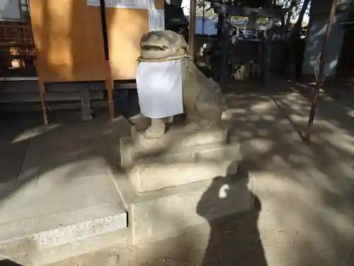 桑津天神社の狛犬