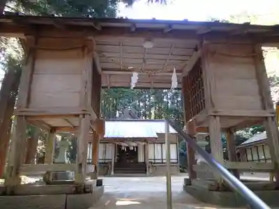 比太神社の山門・神門