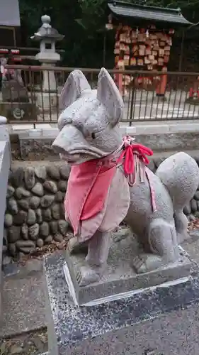 門田稲荷神社の狛犬