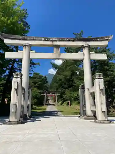 岩木山神社の鳥居