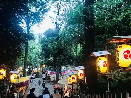 渋谷氷川神社のお祭り
