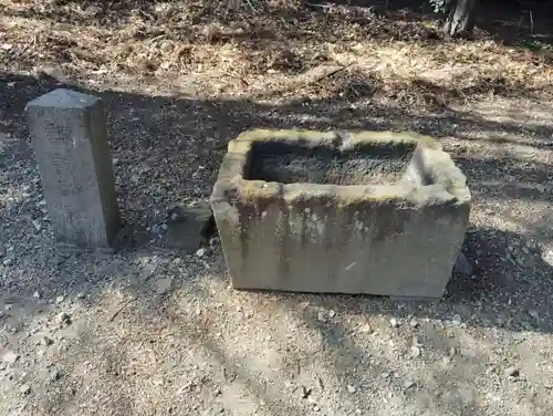 楠木神社の手水舎