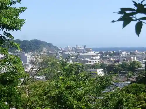 合槌稲荷社跡（遺構）の景色