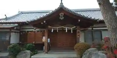 六請神社の本殿