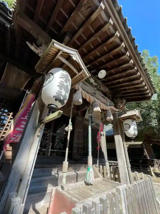 高來神社の本殿・本堂