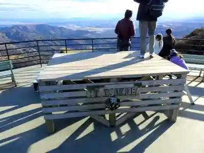 筑波山神社 男体山御本殿の景色