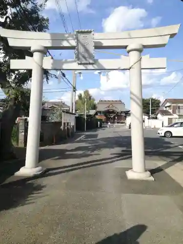 子守神社の鳥居