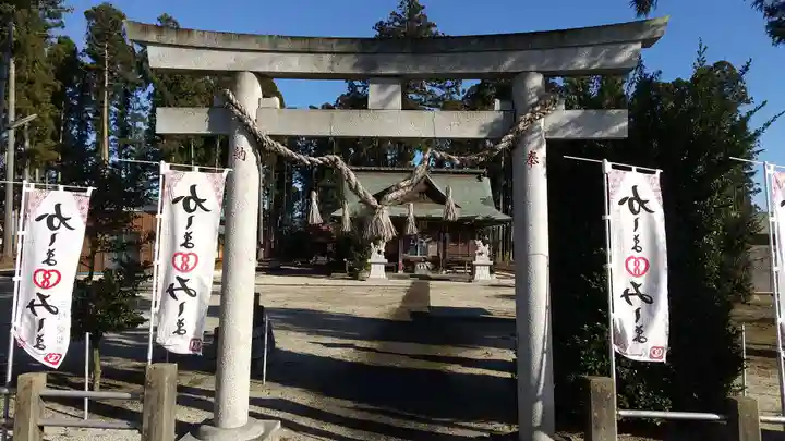 鹿嶋三嶋神社の鳥居