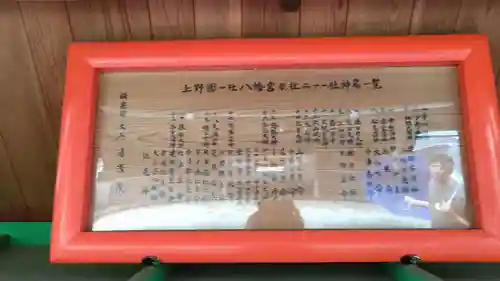 上野国一社八幡八幡宮(群馬県)