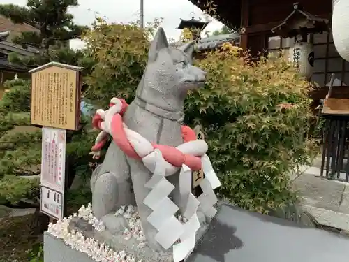 伊奴神社の狛犬