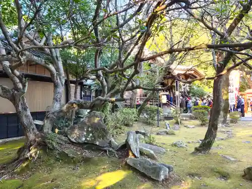 谷山神社の庭園