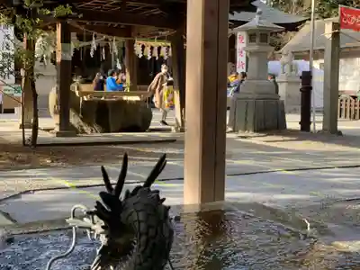 甲斐國一宮 浅間神社の手水舎